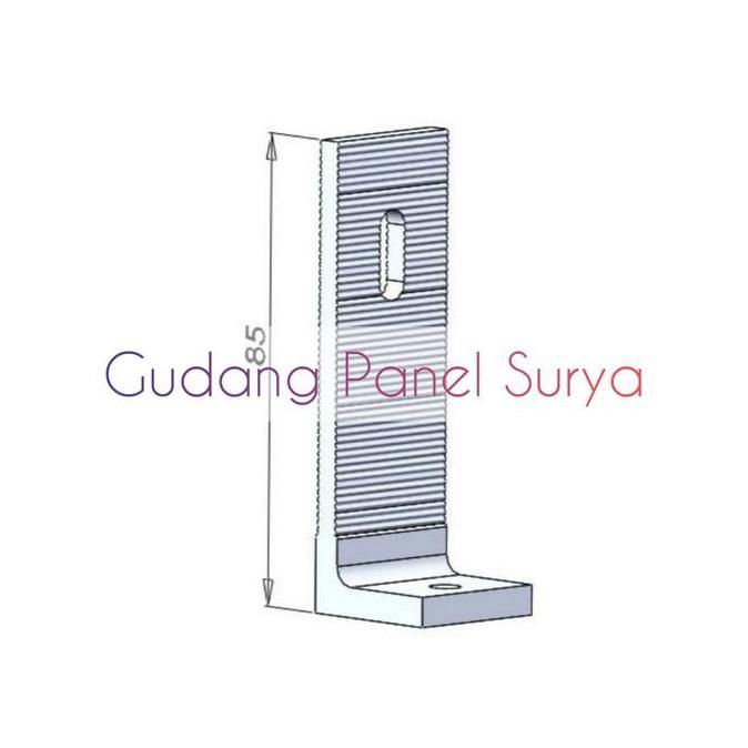 Mounting Solar PV / Solar Module / Panel Surya - L Feet