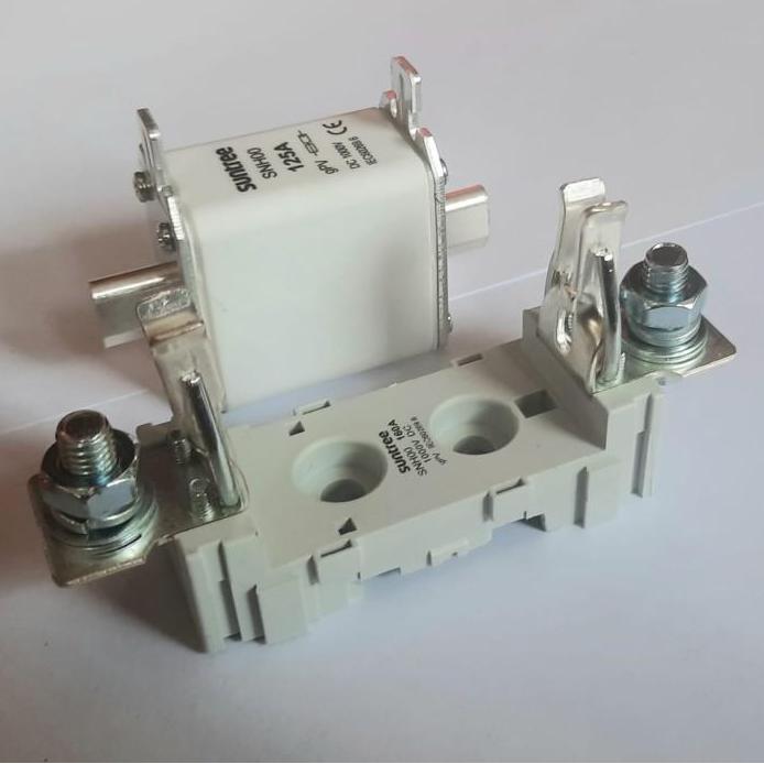 50A - SUNTREE SNH00 gPV 1P 1000V DC Fuse Base/Holder + Fuse Link PV