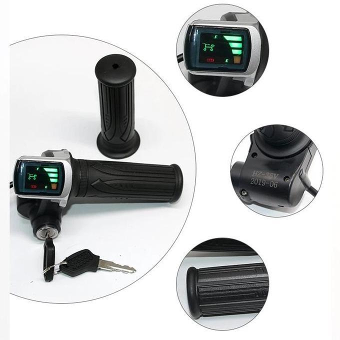 SWASAGARA Handle Gas 36/48V Dyu D1 Throttle F-Wheel Kabel Gas Scooter Listrik Sepeda Listrik Skuter 