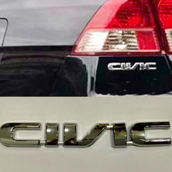 Emblem Civic untuk honda civic ES tahun 01 02 03 04 05 murah