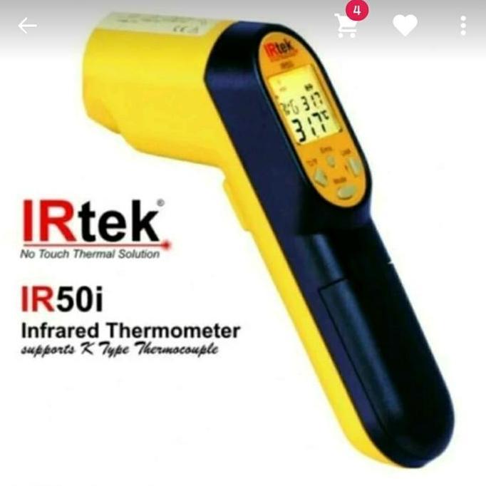Jual Thermometer Infrared Ir 50 I Digital Termometer Irtek Ir50I Suhu