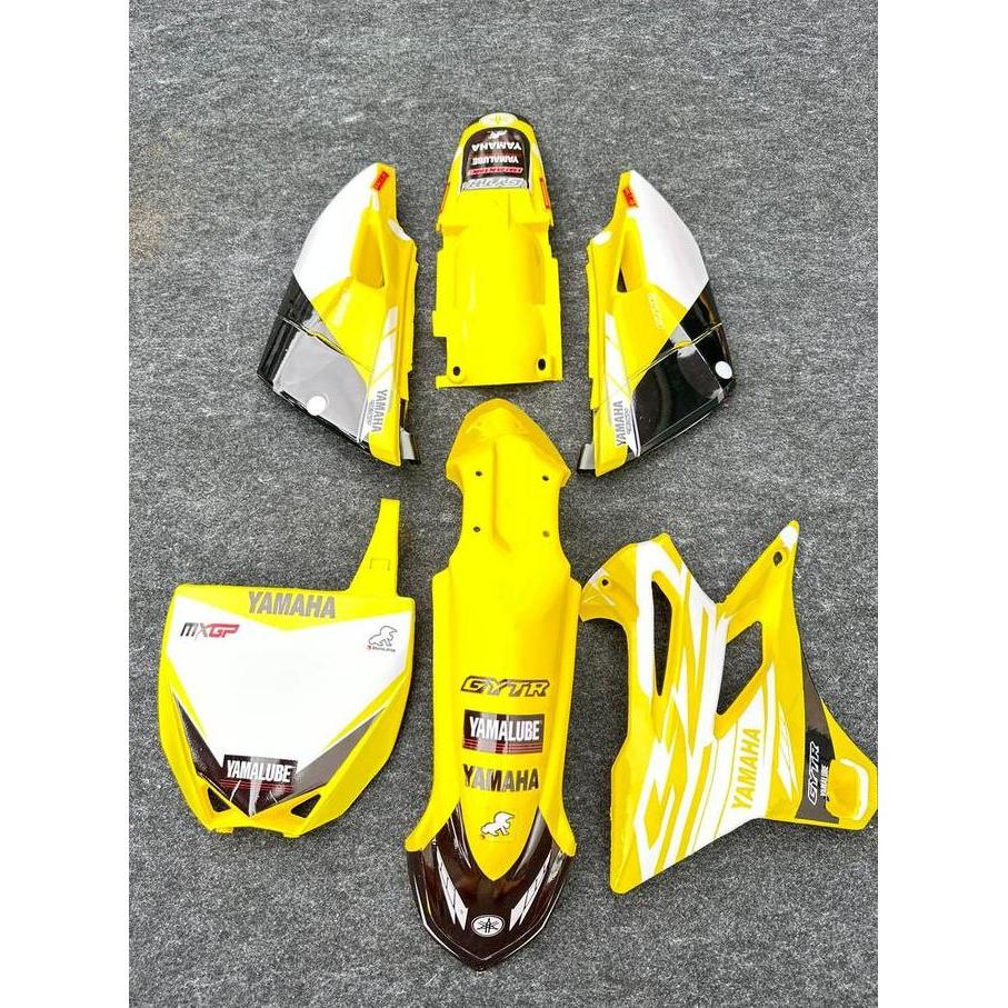 Ready Cover Body Dan Papan Nomor YZ 85 New Dan Striping Motor Motorcyclesparepart