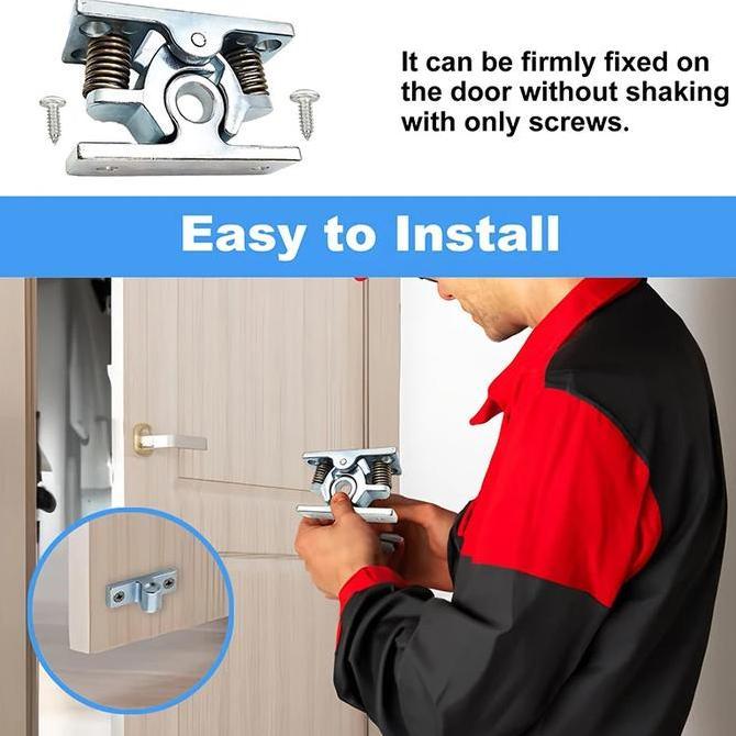 FOWERLEB Stopper Magnet Door Catch Alloy Capit Udang Heavy Pintu Door