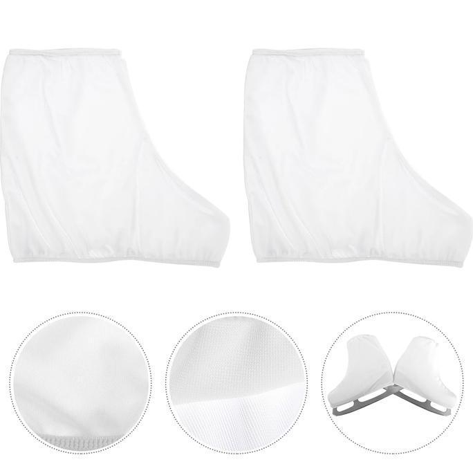 FOWERLEB Isi 2 Cover Sepatu Ice Skating Cover Boots Sepatu Roda Sarung Sepatu Roda Pelindung Sepatu 