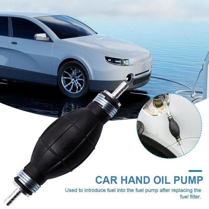 VIWIUWIU 12mm Pompa Bensin Manual/pompa Minyak Bensin/pompa Sedot Bensin/pompa Manual Bensin