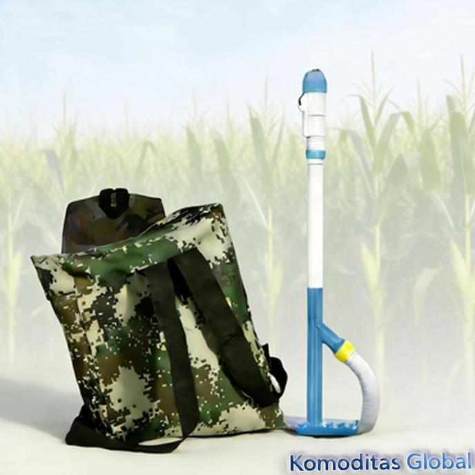 BAIAVY Alat Penabur Pupuk Gendong 30KG Semi Otomatis untuk Pupuk Padat