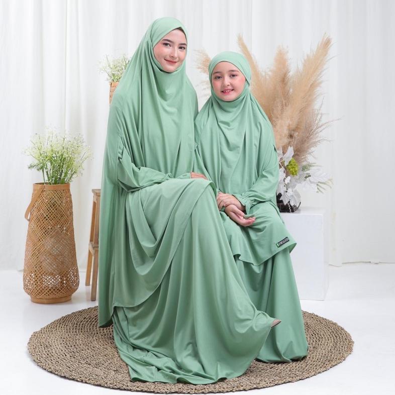 Murah Luthfia Kids - Gamis SyarI Set Mom And Kids/Fk Fatimah Set Mom And Kids