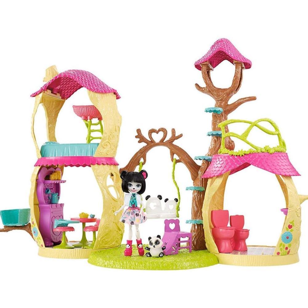 Mattel Enchantimals Playhouse Panda Set