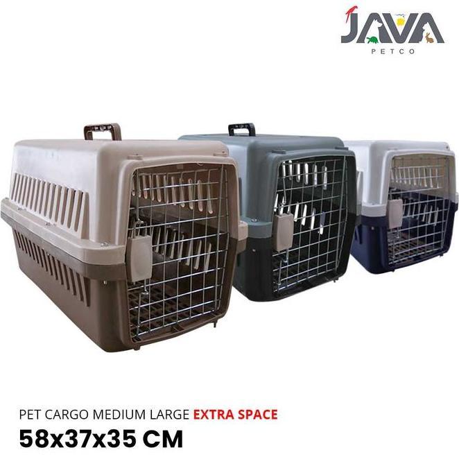 Pet Cargo Medium Large Extra Space 58X37X35 Pet Cargo Kucingkelinci