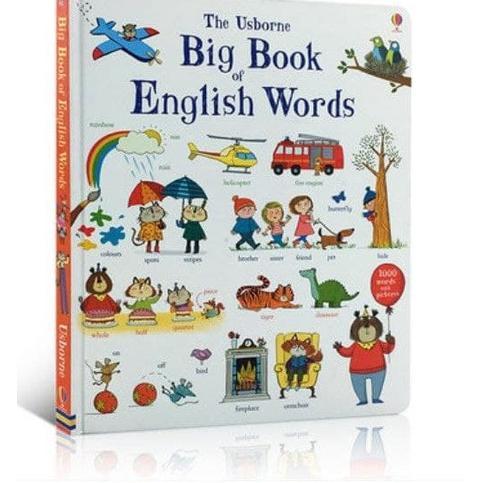 The Usborne Big Book of English Words Buku Besar