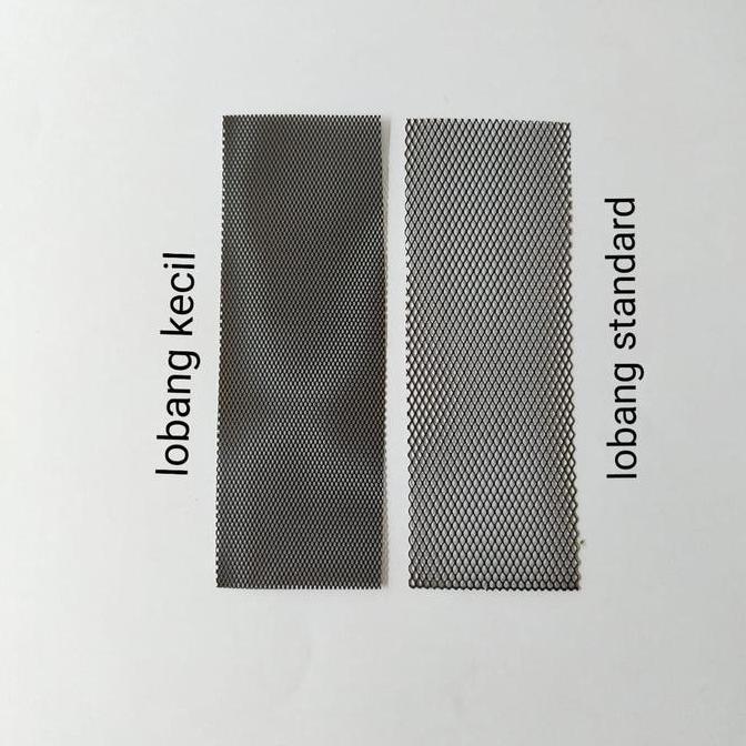 Kasa Nyamuk Lobang Kecil Miniflex Abu  Coklat Putih Best Quality Aluminium Tebal 0.8Mm Lebar 100Cm U