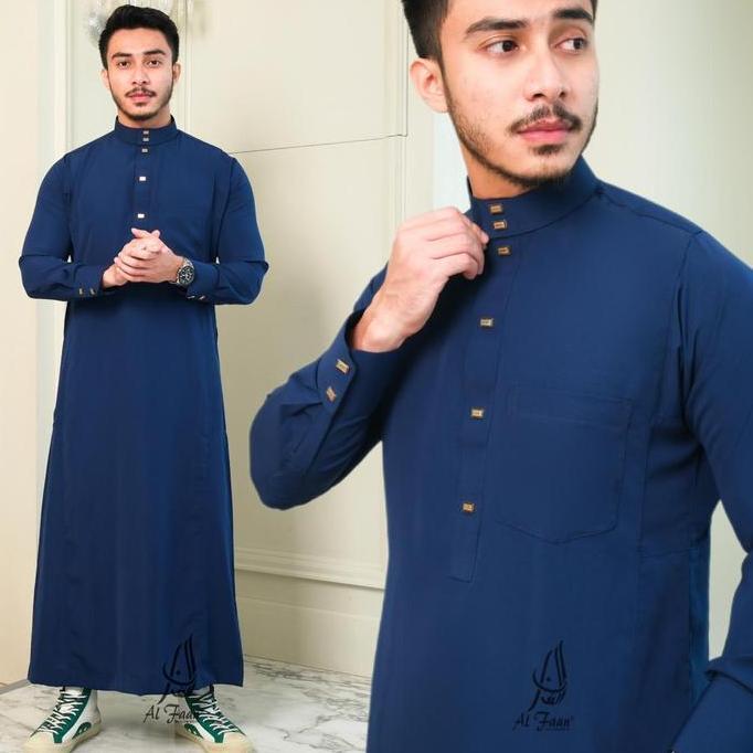 Jubah Slimfit MOHA Gamis pria Jubah Pria Muslim jubah alfaan gamis pria Alzan busana muslim jubah hi