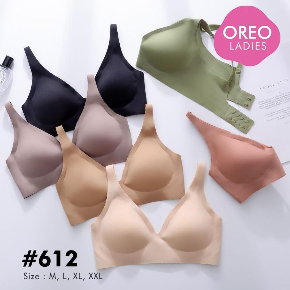 Bra Seamless Oreo / BH Wanita Tanpa Kawat / Bra Wanita Tanpa Jahit Premium
