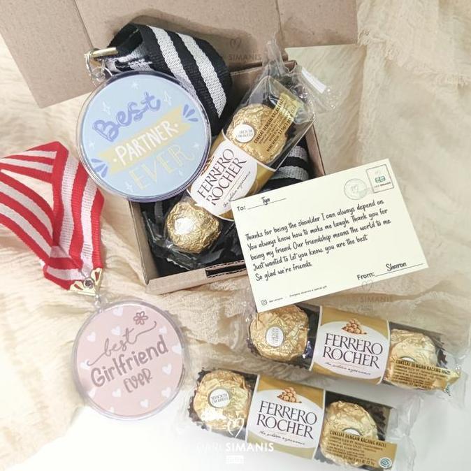 Cokelat Ferrero rocher - paket medali coklat Kode 1184