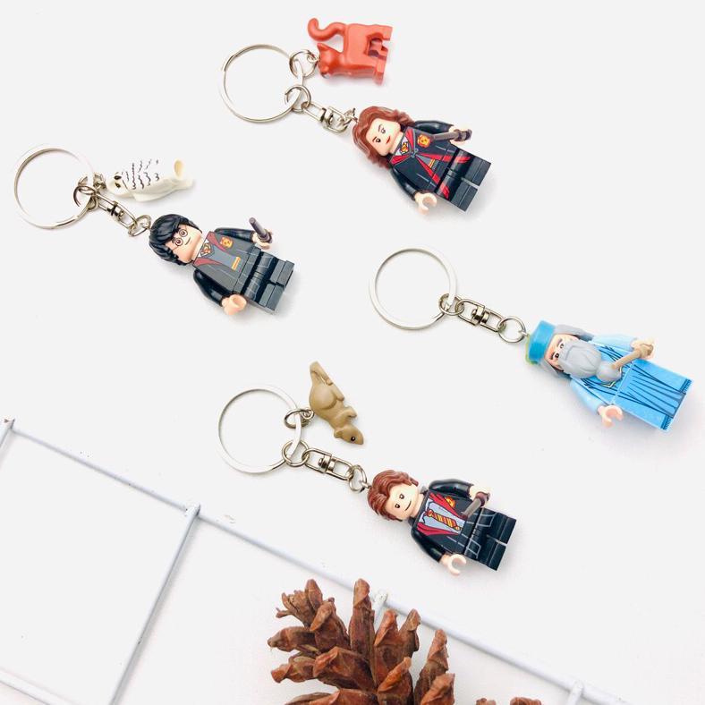 Harry Potter series Keychain | Minifigure Keychain Harry Potter series