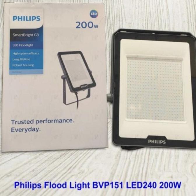 lampu sorot philips 200w 200 watt 200watt led floodlight philips