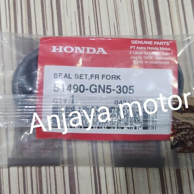 Promo Seal sil shock depan Grand Supra, Beat, Vario, original Honda Diskon