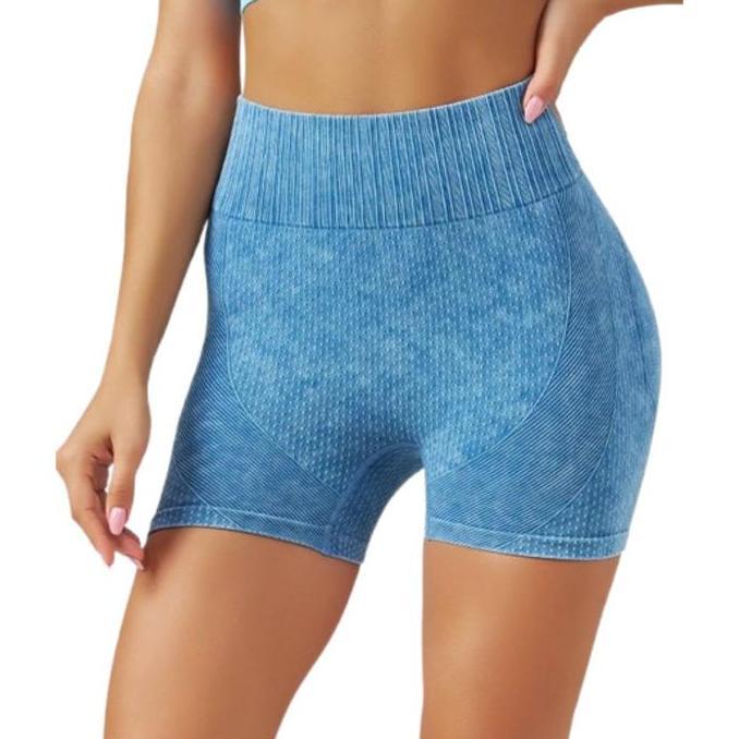 Active Wear - Shortpants Celana Pendek Olahraga Highwaist Model Booty Hotpant Zumba Fitnes 3401