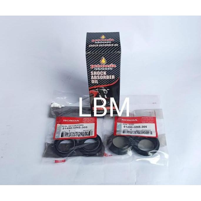 oli shock dan seal shock depan beat scoopy vario 125 all metic honda