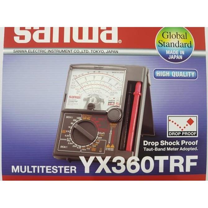 ORIGINAL Multitester / Multimeter Analog Sanwa YX360TRF