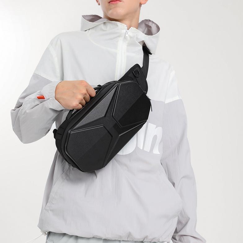 OZUKO Waistbag #9500 - Tas Slempang Pria