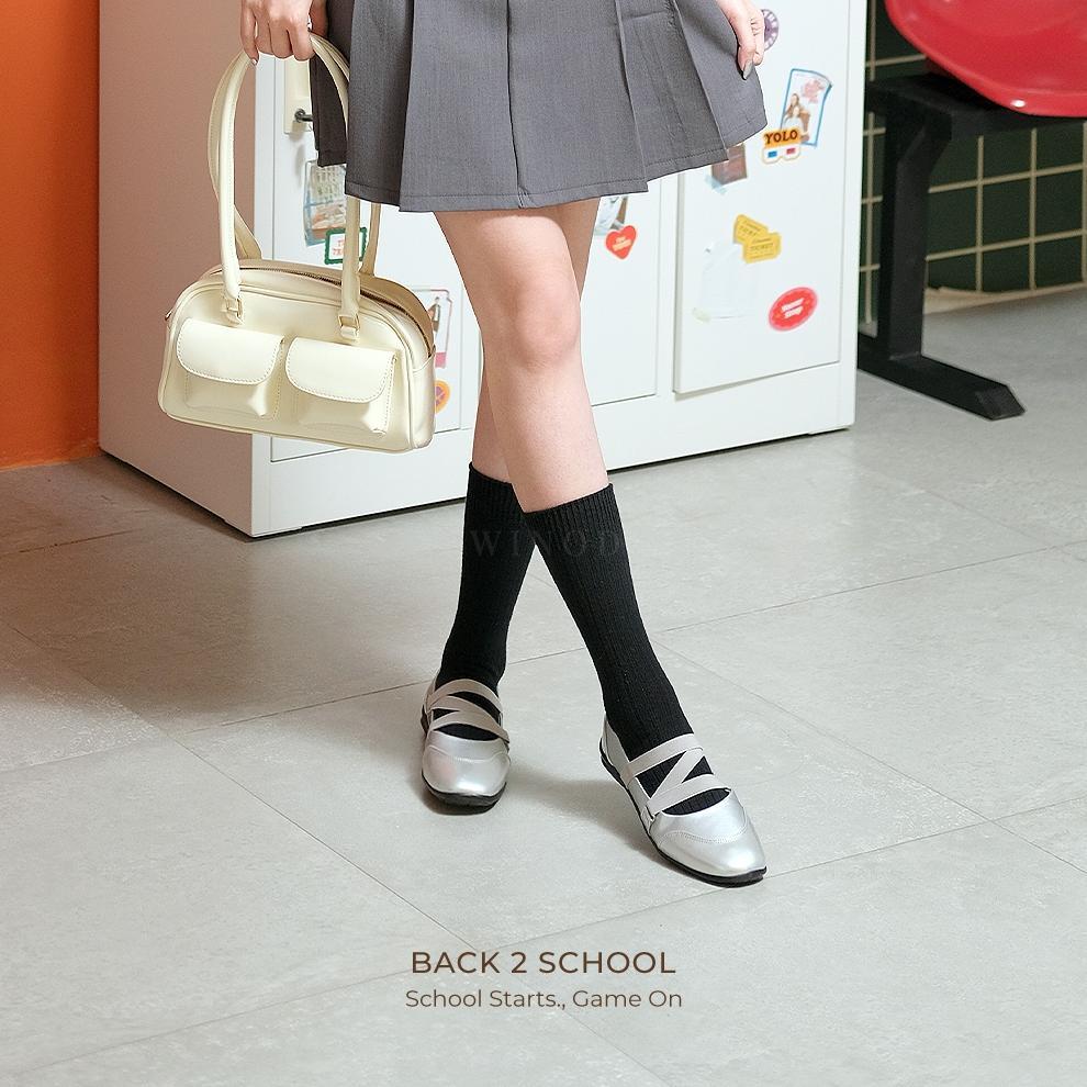 Official Winod Naura Sepatu Ballerina Sneakers Speedcat Slip On Wanita