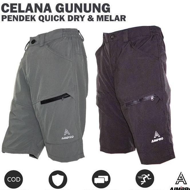Eiger - Celana Eiger Celana Gunung Pendek Outdoor Hiking Keren Trendy