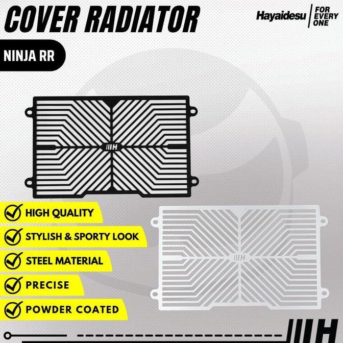 TERMURAH - Hayaidesu Radiator Cover Kawasaki Ninja RR - Pelindung Radiator