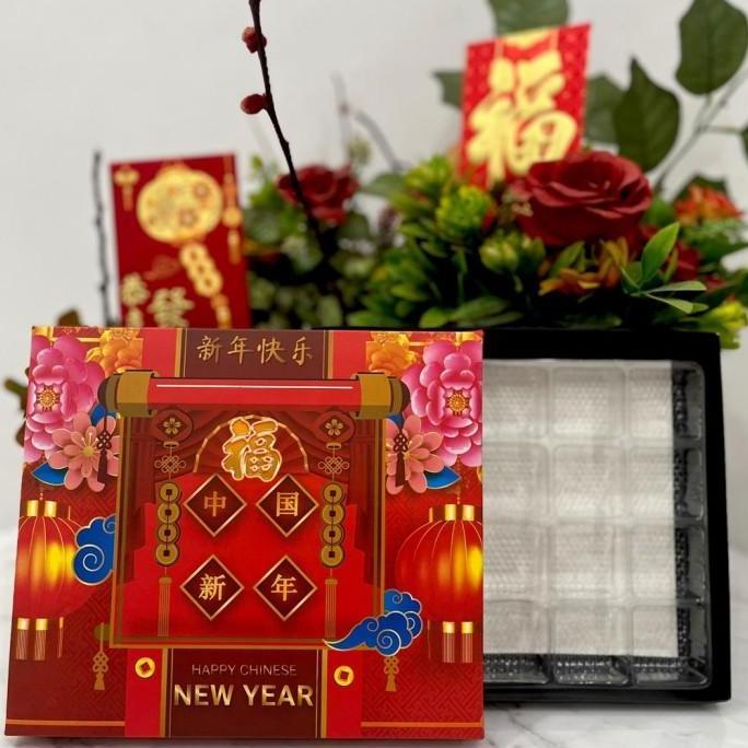 Kotak|Dus|Box Kue Nastar Kue Kering Imlek Edition |Sekat 20&30