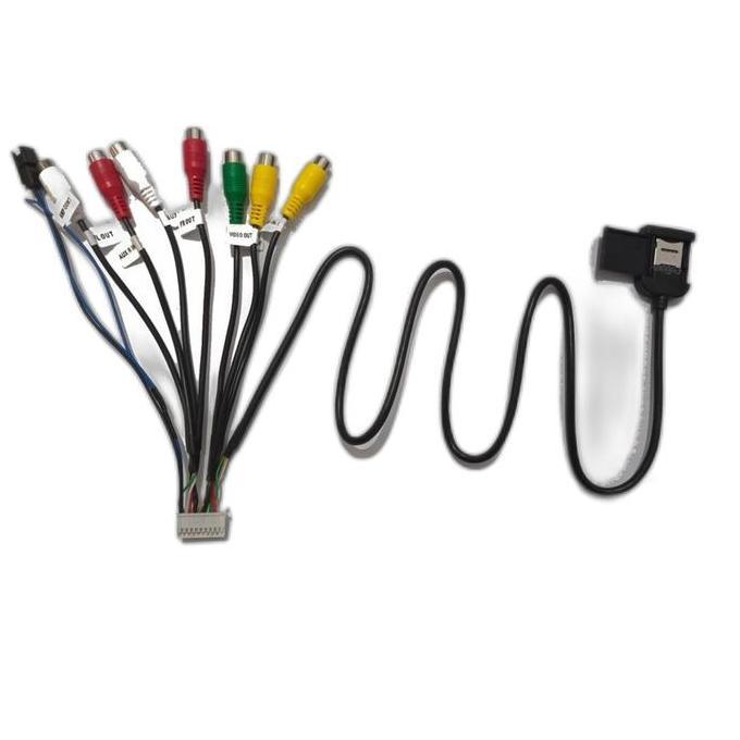 Kabel PNP Soket RCA Slot SIM Card Headunit Android Universal