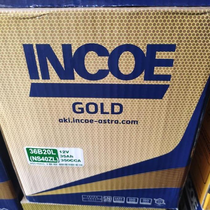 Accu/aki mobil ns40zl (35ah) incoe gold, ori ayla & agya