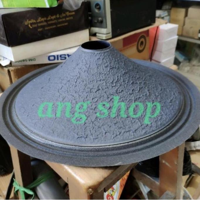 Kertas Speaker Conus Daun 15 Inch Inci In Jeruk Tebal Coil 2 Inch 5Cm