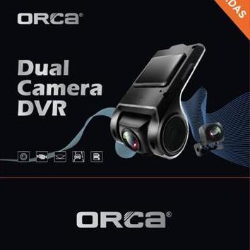 BEST SELLER - DVR dual camera ORCA car mobil kamera dashcam AHD