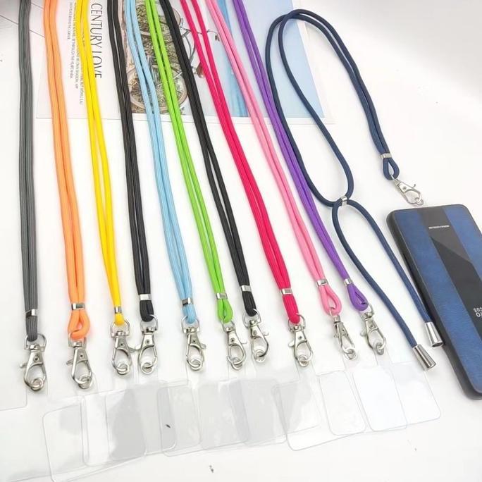 (Sudah Termasuk MIka Gantungan HP) Part 1 Lanyard HP Tali Gantungan Leher Model Nagita / Tali Sling 