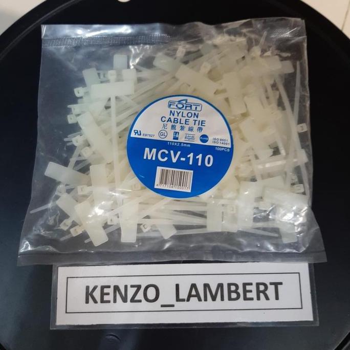 kabel ties label 10cm @100bh / kabel tie label terlaris