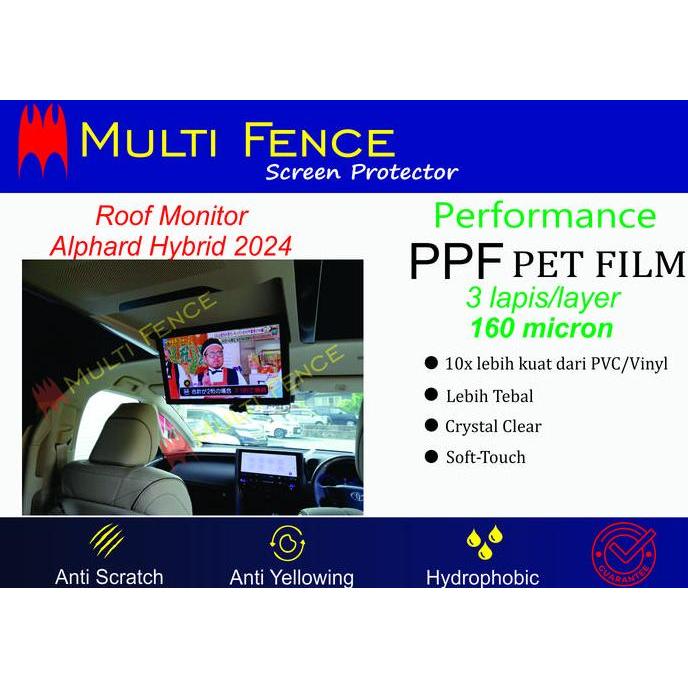 PROMO DISKON - Anti Gores Roof Monitor Alphard Hybrid 2024