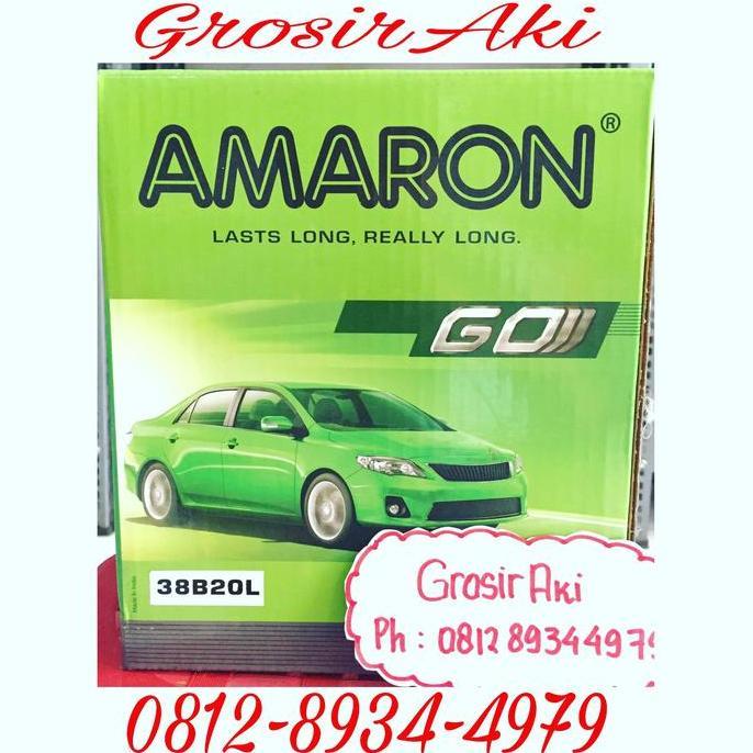 TERMURAH - NS 40 ZL AMARON Go ( AKI MOBIL SUZUKI BALENO)