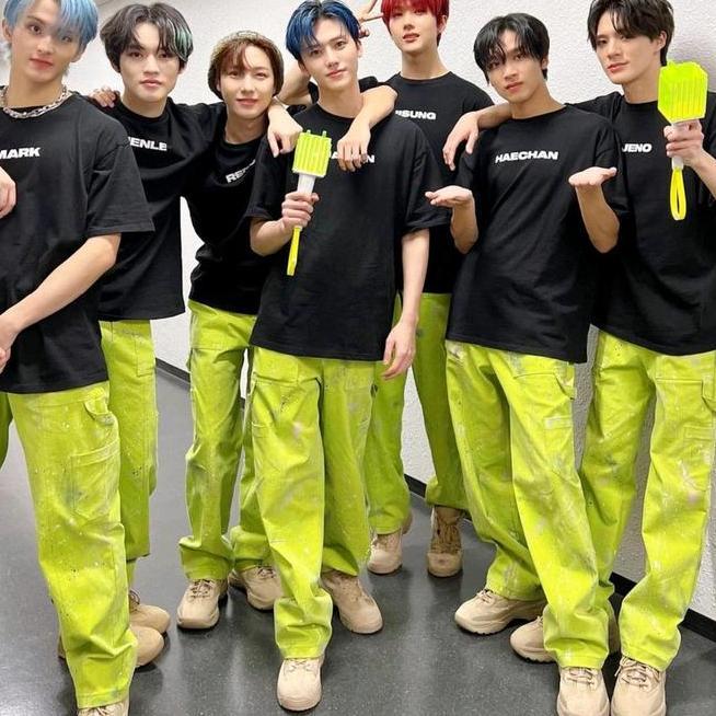 Nct Dream T-Shirt Nct Dream T Shirt Neon Cargo Pants