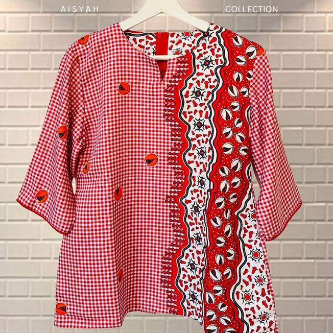 Aisyah Collection -Merah Aisyah Collection Merah Putih Merah Putih - Kotak Cengkeh Pala