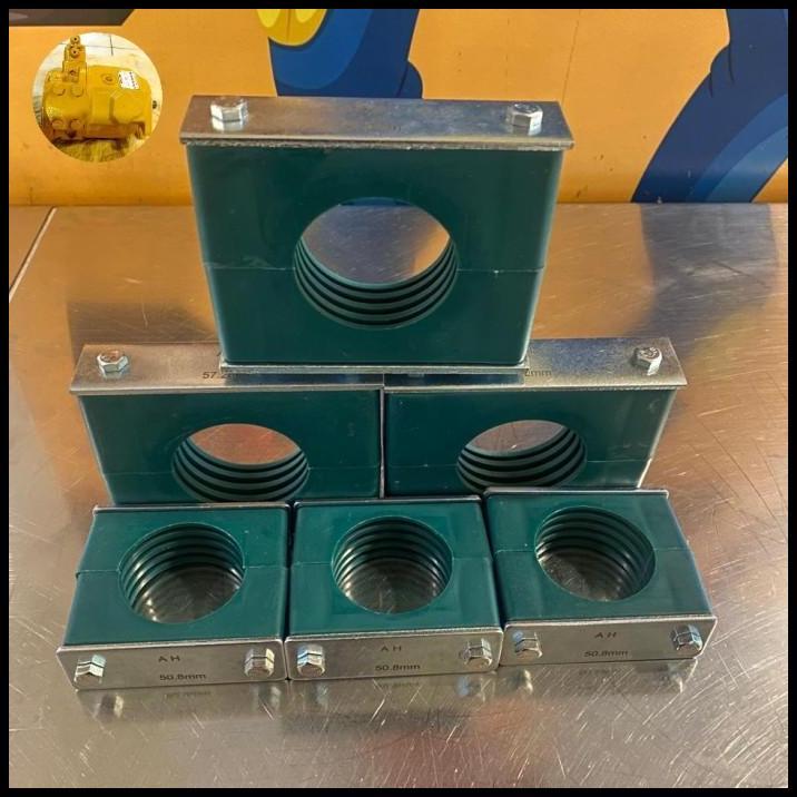 HOT DEAL KLEM PIPA HIDROLIK 25MM / CLAMP PIPA TUBING 25MM / CLAM PIPA HYDRAULIC 
