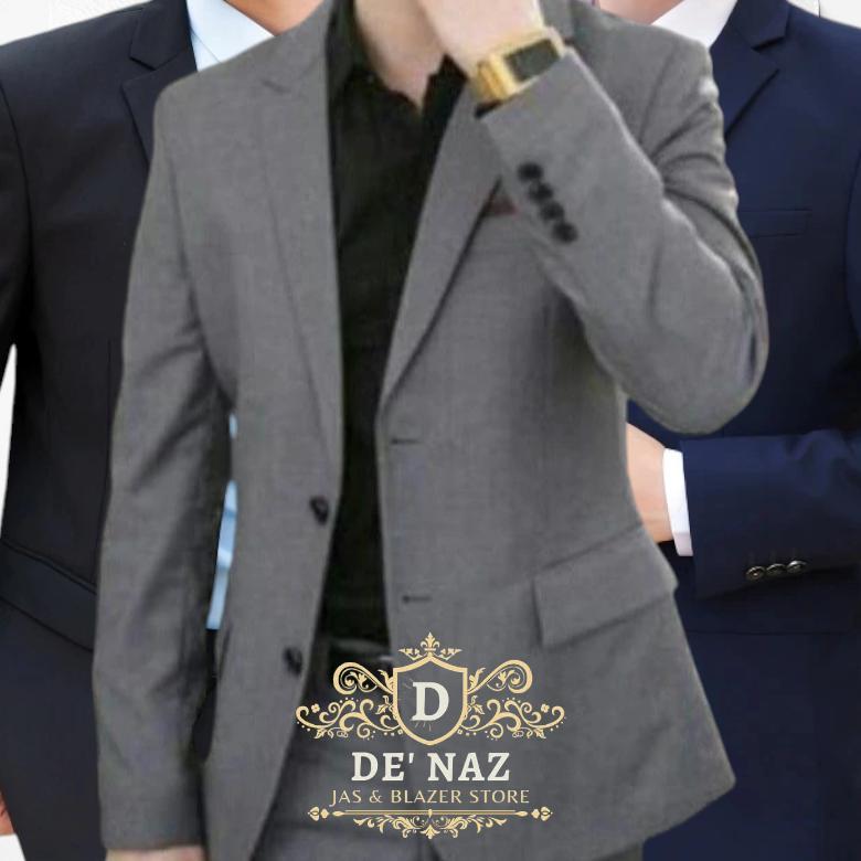 PREMIUM Jas Blazer Pria, Blazer formal  Bahan Wool Stretch Super, Jas Pria Slimfit body