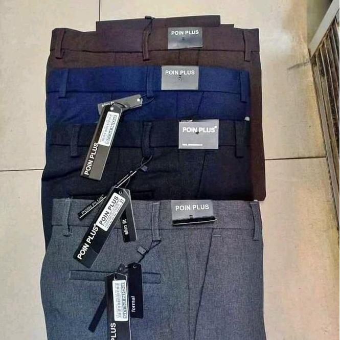 Produk By.Poin Formal Panjang Coklat Kain Coklat Plus Celana Bahan Semiwool