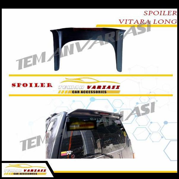 HOT DEAL SPOILER SAYAP BELAKANG LAMPU TOPI BELAKANG MOBIL SUZUKI VITARA PANJANG 