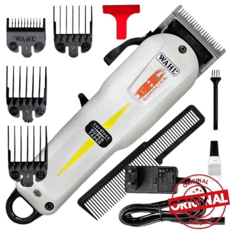 NEW Wahl Super Taper Cordless Original Wireless Tanpa Kabel Mesin Pencukur Rambut Wahl Ori [terbaik]