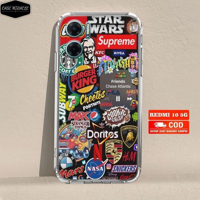 Case REDMI 10 5G - Casing REDMI 10 5G Terbaru 2023 Case Miracle [