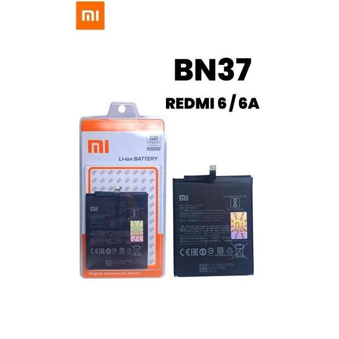 BATTERY XIAOMI REDMI 6 / 6A BN37 ORIGINAL TOP #BN37