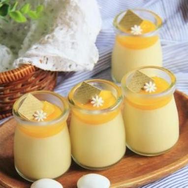 Toples Jar Kaca | Botol Jar Kaca | Pudding Jar | Jar Yoghurt + Tutup