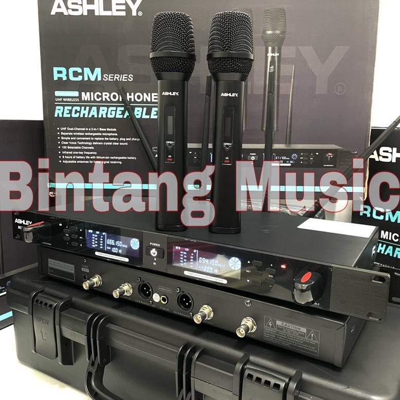 Grosir Mic Wireless Ashley Rcm Original Mikrofon Ashley Rcm Series Free Koper Garansi 1 Tahun