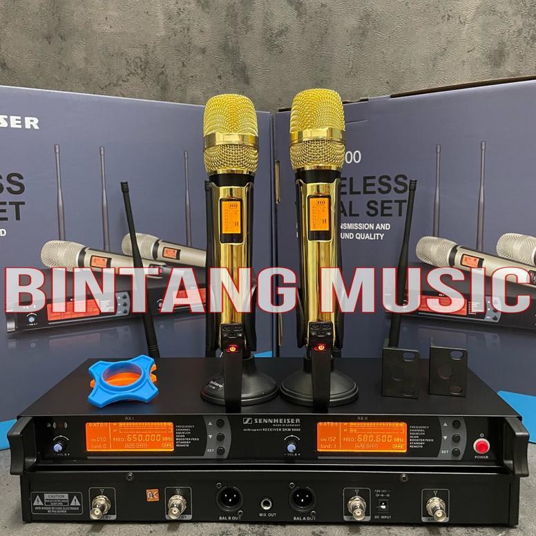 Sale Mic Wireless Sennheiser Skm 9000 Mic Sennheiser Skm9000 Wireless Skm 9000