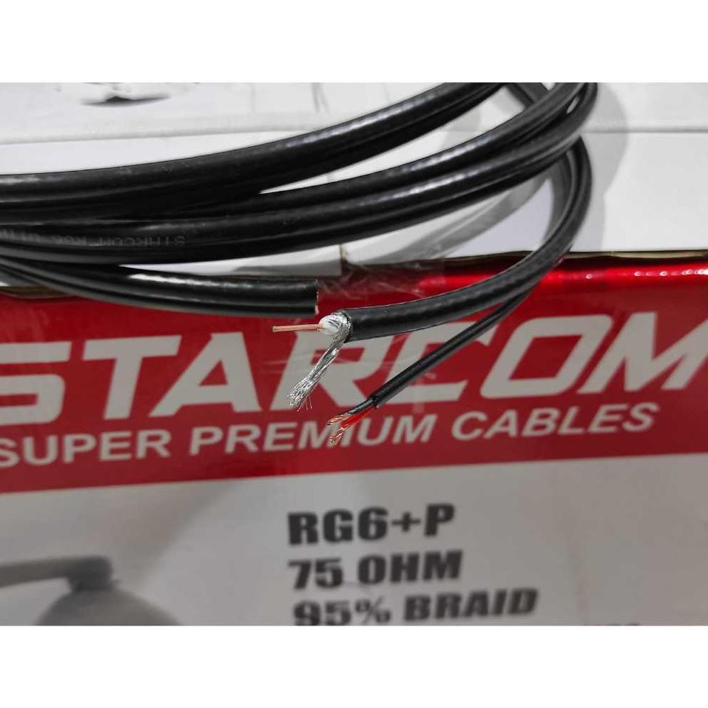 Grosir Kabel Cctv Rg6 Dc Power 300 Meter Kabel Cctv Rg6 Starcom